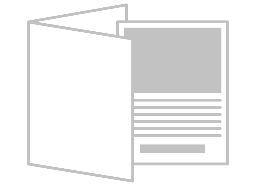 Bulletin Inserts Gray